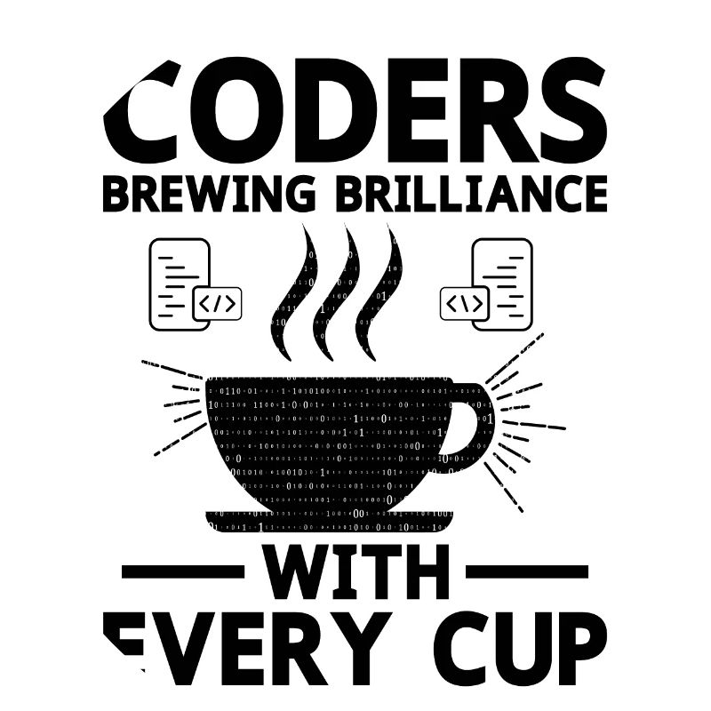 Kaffee-Codierung Programmierer Programmierer Entwickler Nerd Coff