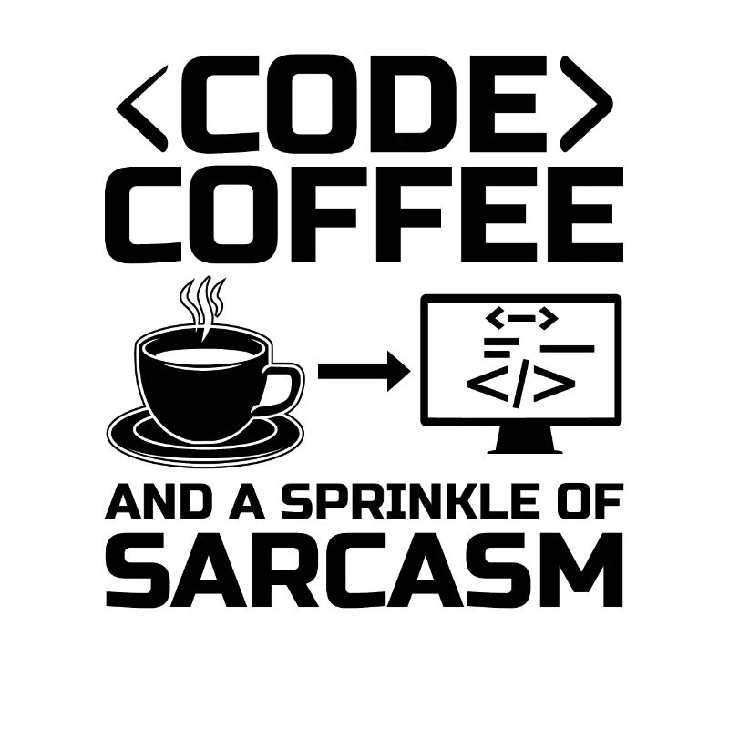 Kaffee-Codierung Programmierer Programmierer Entwickler Nerd Coff