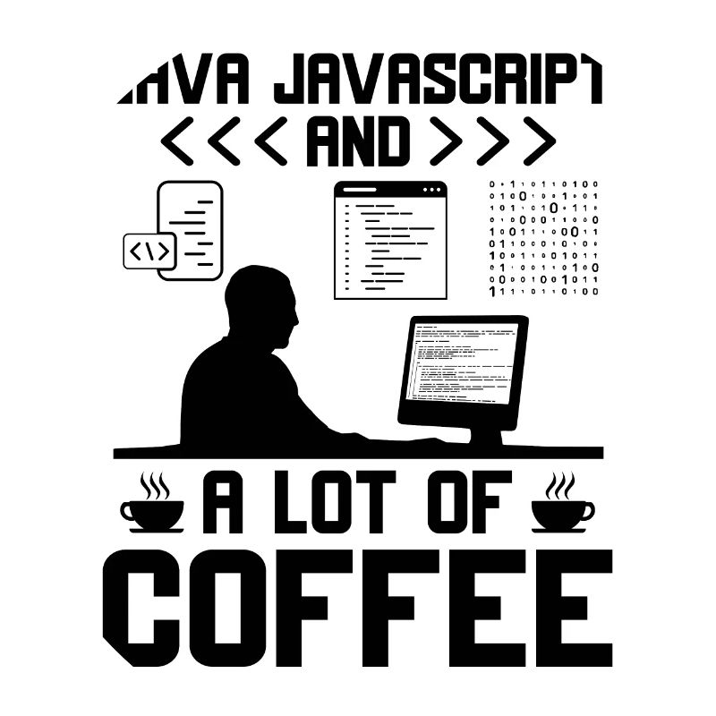 Kaffee-Codierung Programmierer Programmierer Entwickler Nerd Coff