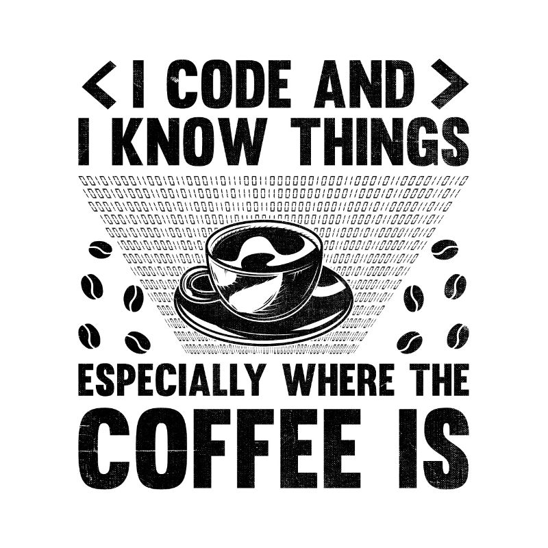 Kaffee-Codierung Programmierer Programmierer Entwickler Nerd Coff