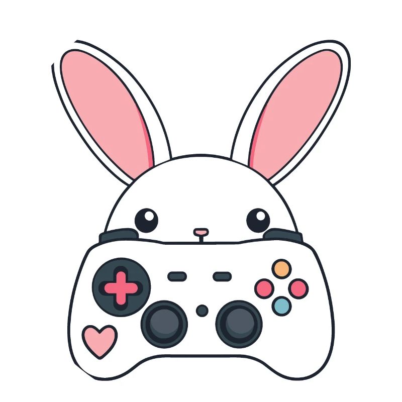 Easter Bunny Gamer Iconic Easter Gaming