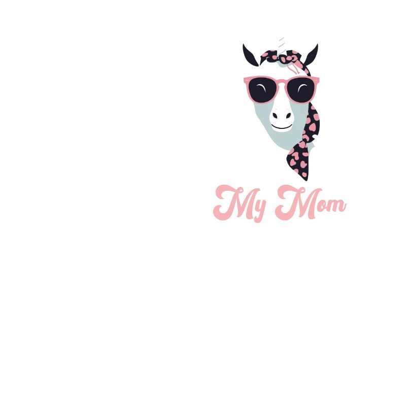 Comparaison de maman drôle Licorne Mom Design