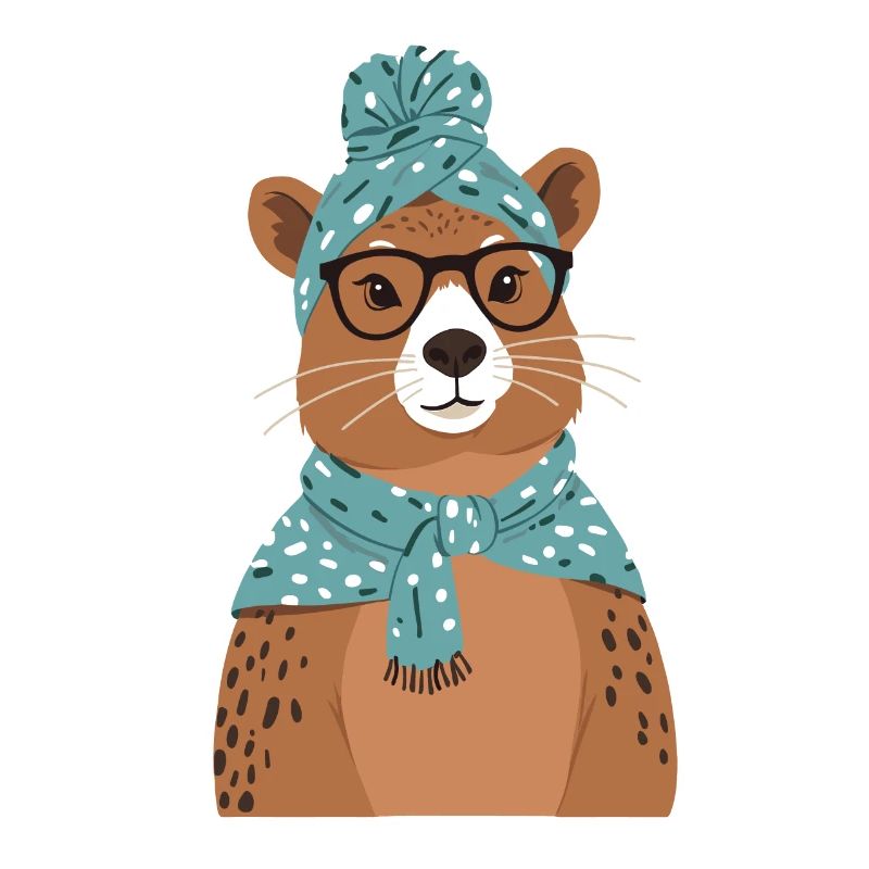 Funny Capymama Capybara Mom