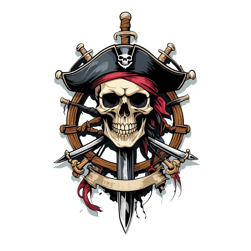 Drapeaux de pirate crâne Jolly Roger costume de pirate