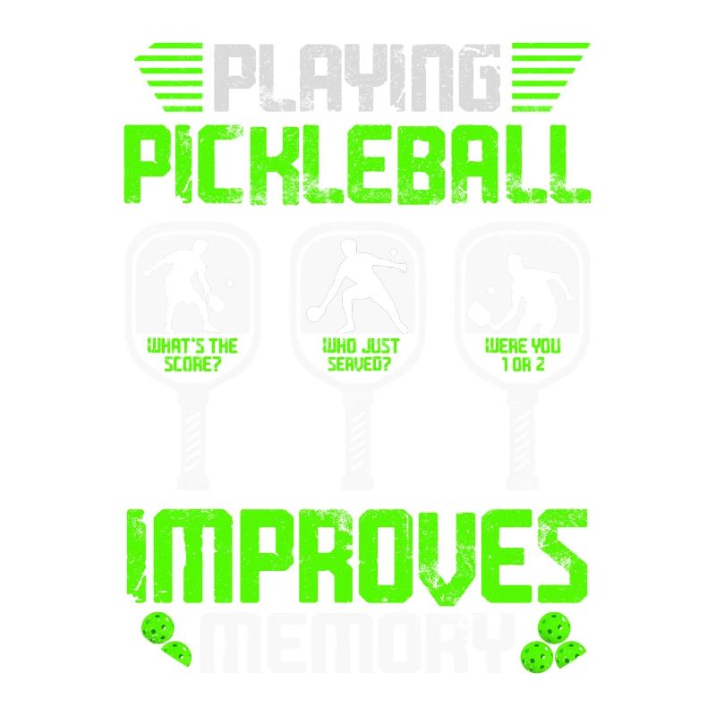 Playing Pickleball Improves Memory