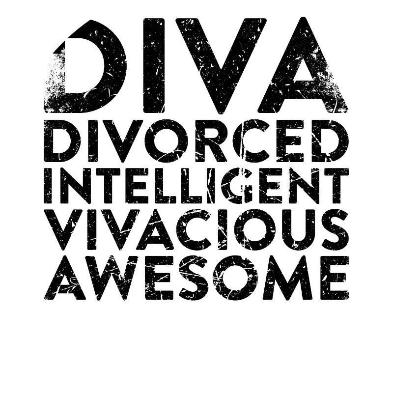Diva Divorced Intelligent Lively Great For