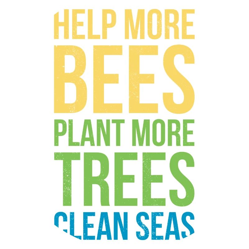 Help more bees, plant more trees,