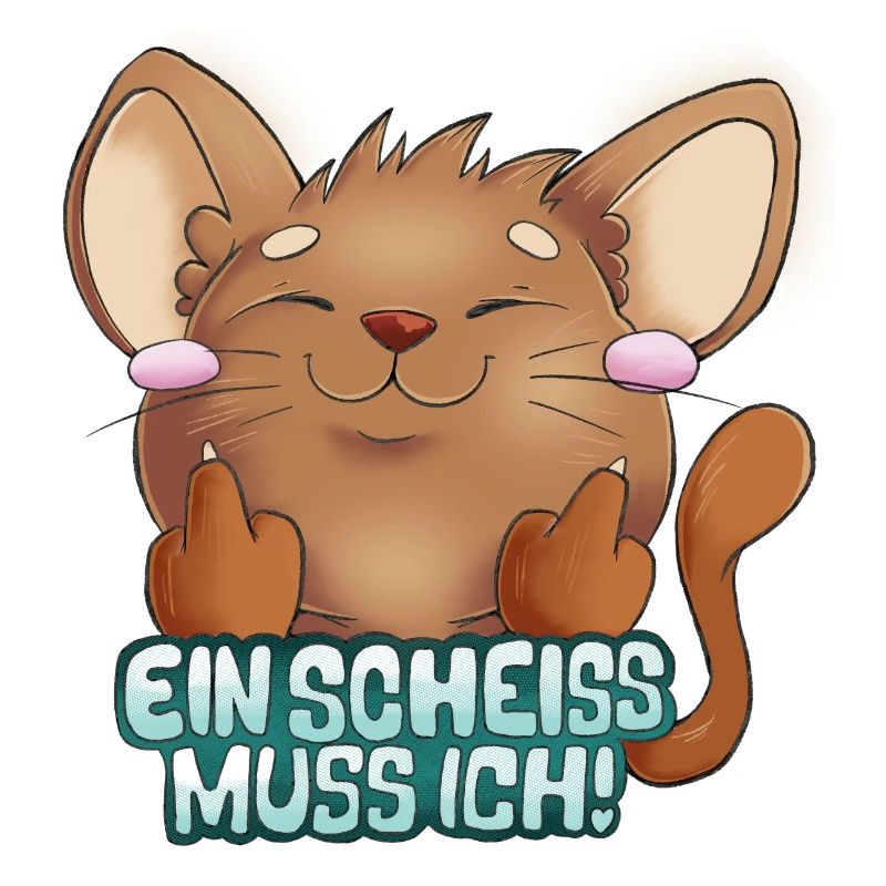 Katze - Ein Schei* muss ich!