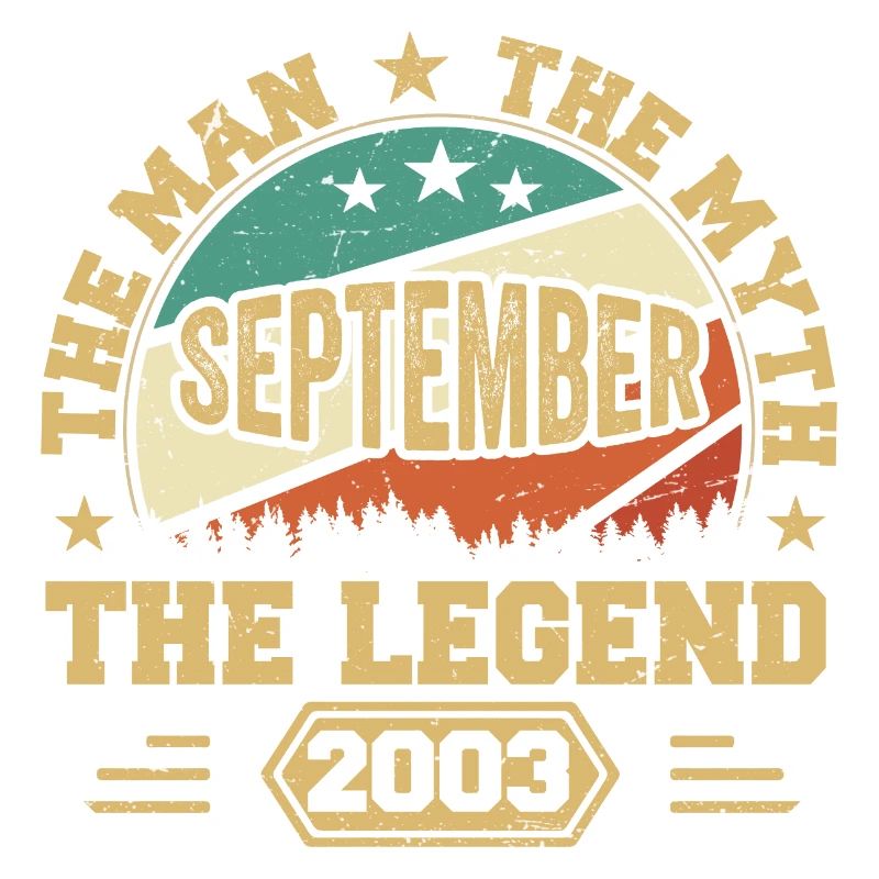 Legendary since September 2003 Retro 2003 September