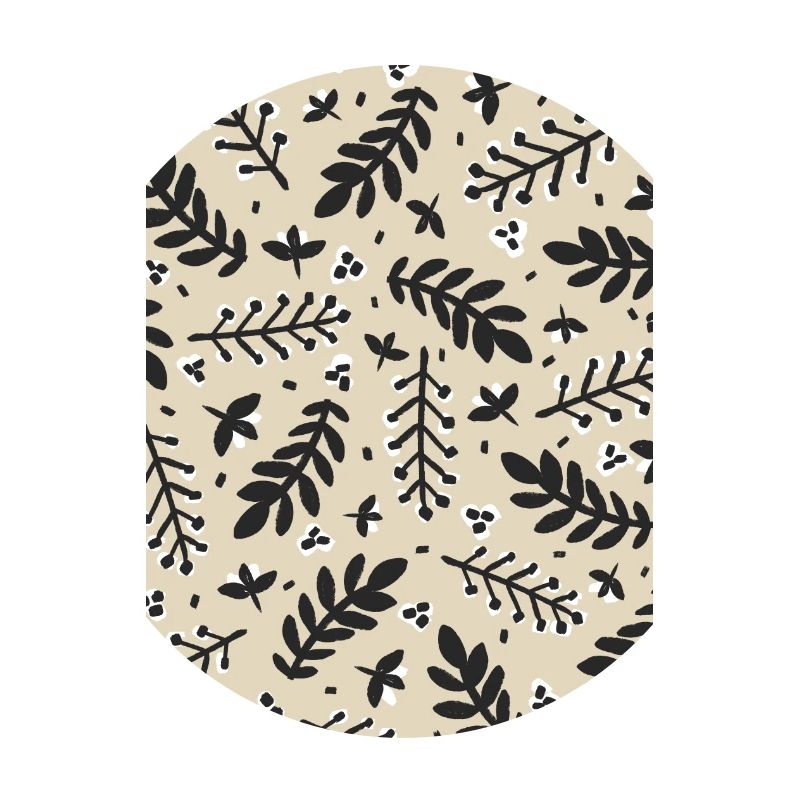 Floral Beige Pattern