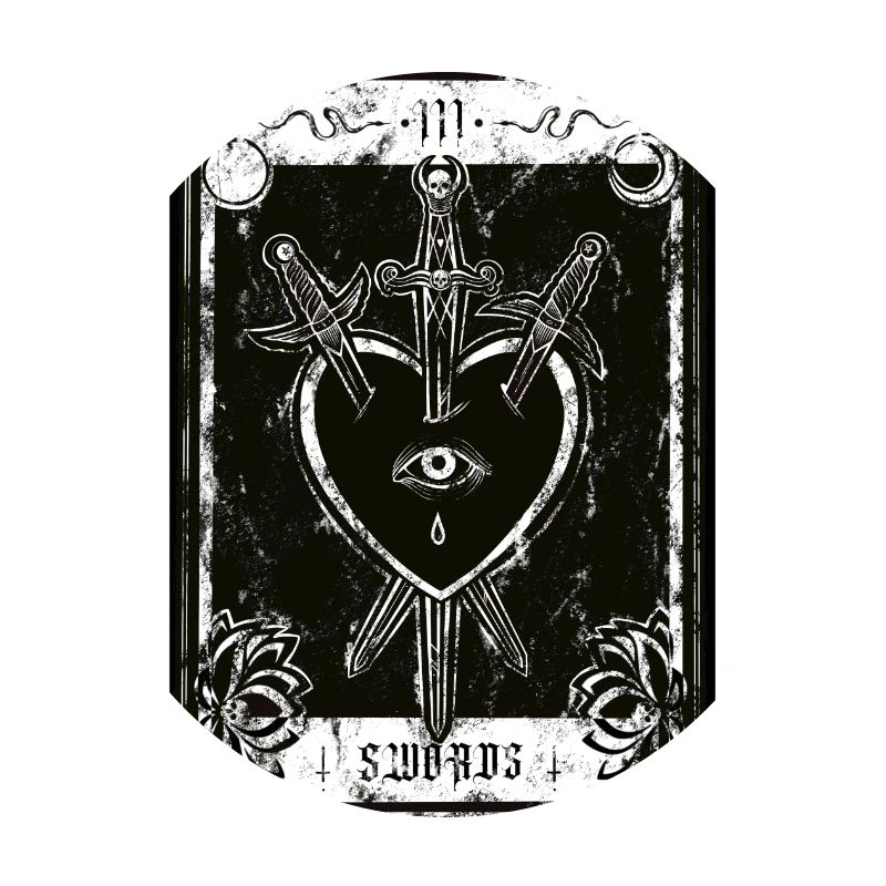 Trois épées - Tarot