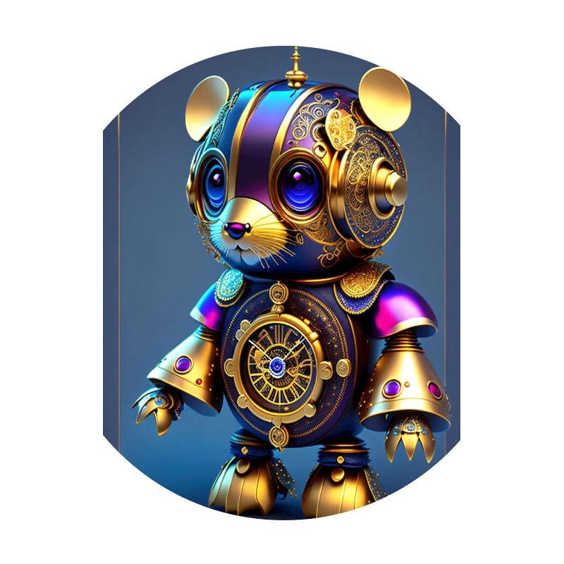 Mignon Clockwork Bébé Hamster Android