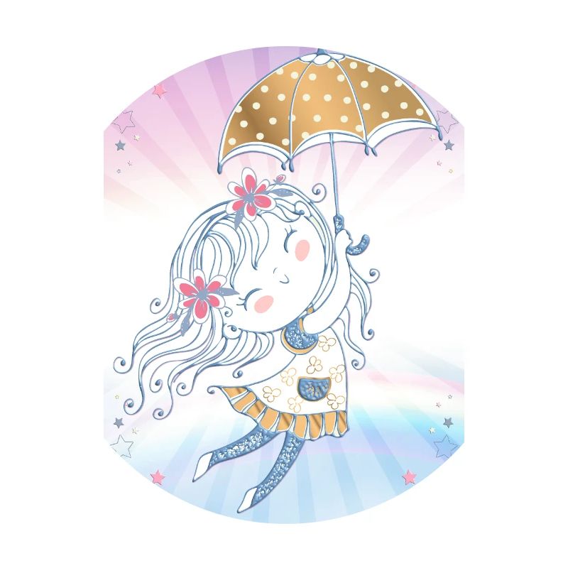Kleines Mädchen Magic Umbrella: Feenflug