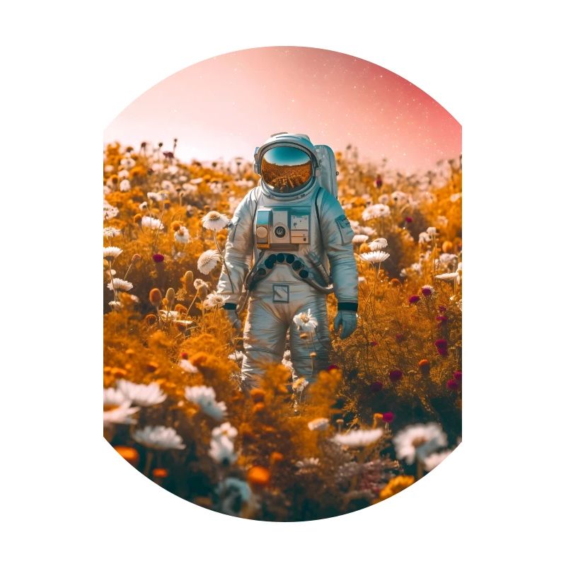 L’astronaute fleurit Infinity