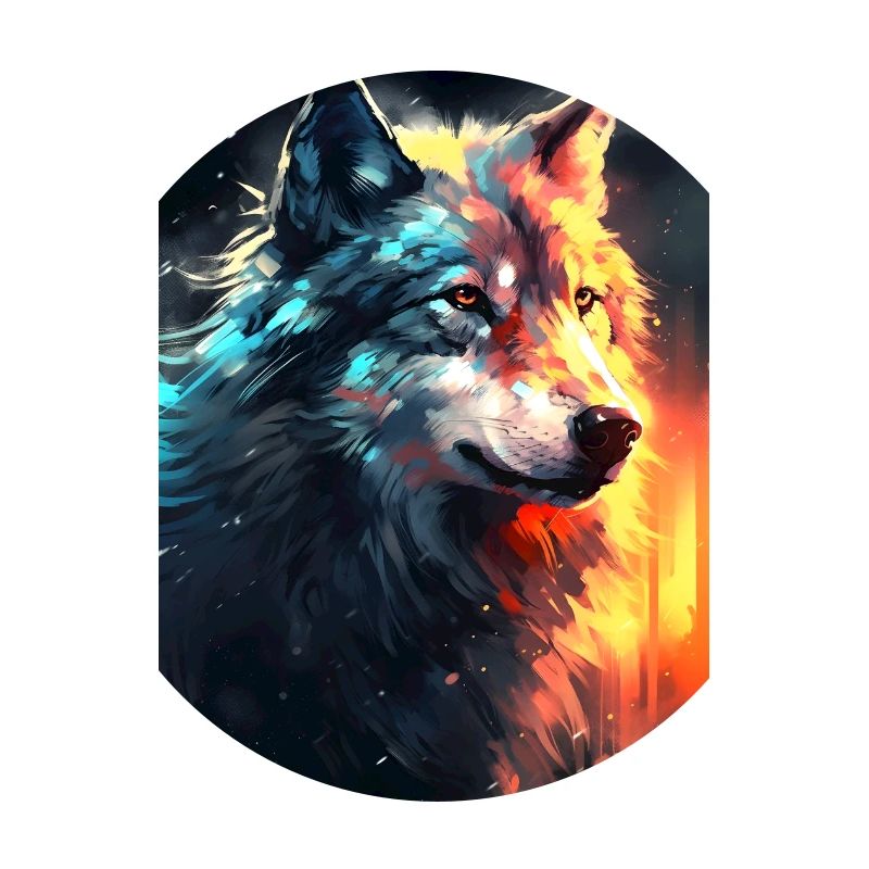 Wolf Face Fire