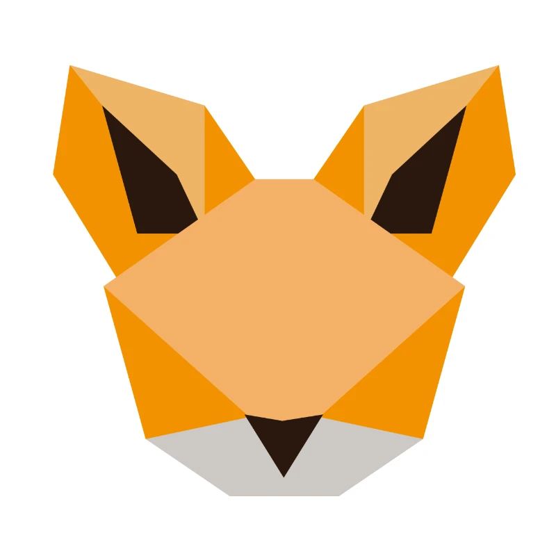 Polygon Fuchs Vektorgrafik