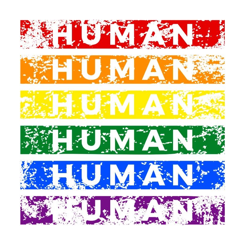 LGBT Human Mensch Regenbogen Geschenkidee