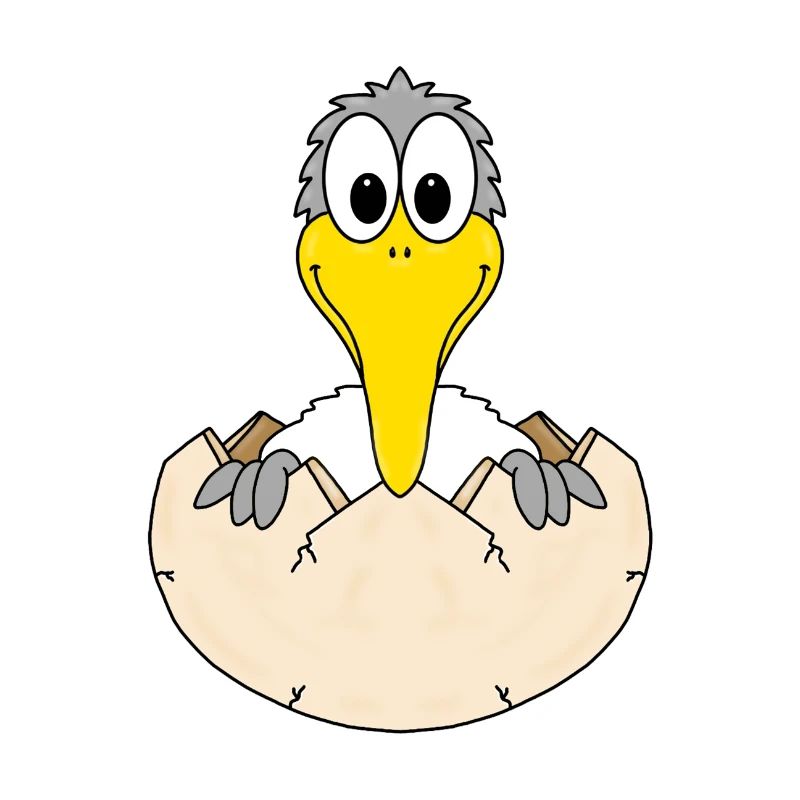 MÖWE - EI - GEBURT - BABY - KIND - VOGEL