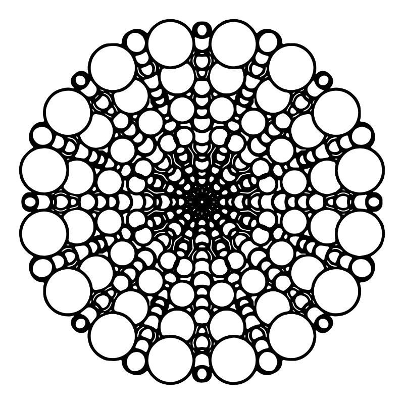 Geometric Mandala Circles Round Pattern Shape