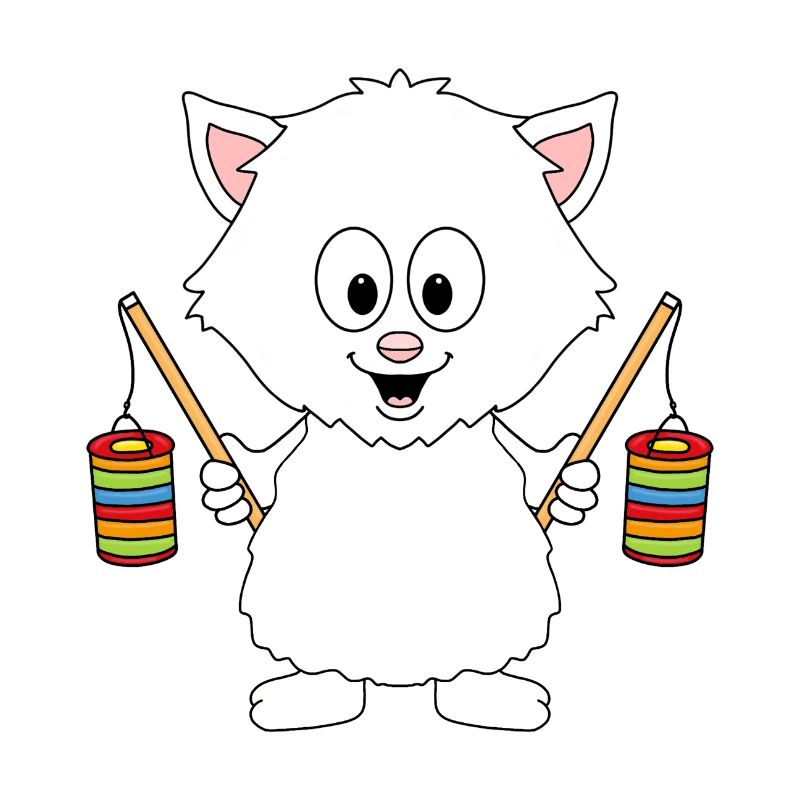 KATZE - KATER - LATERNE - LATERNENUMZUG