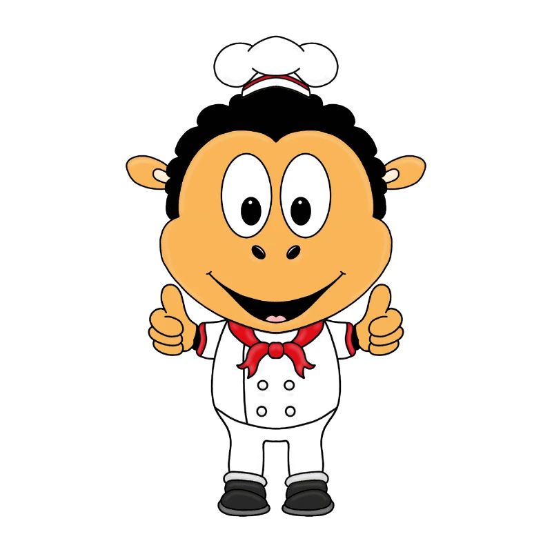 SCHWARZES SCHAF - KOCH - BÄCKER - BERUF