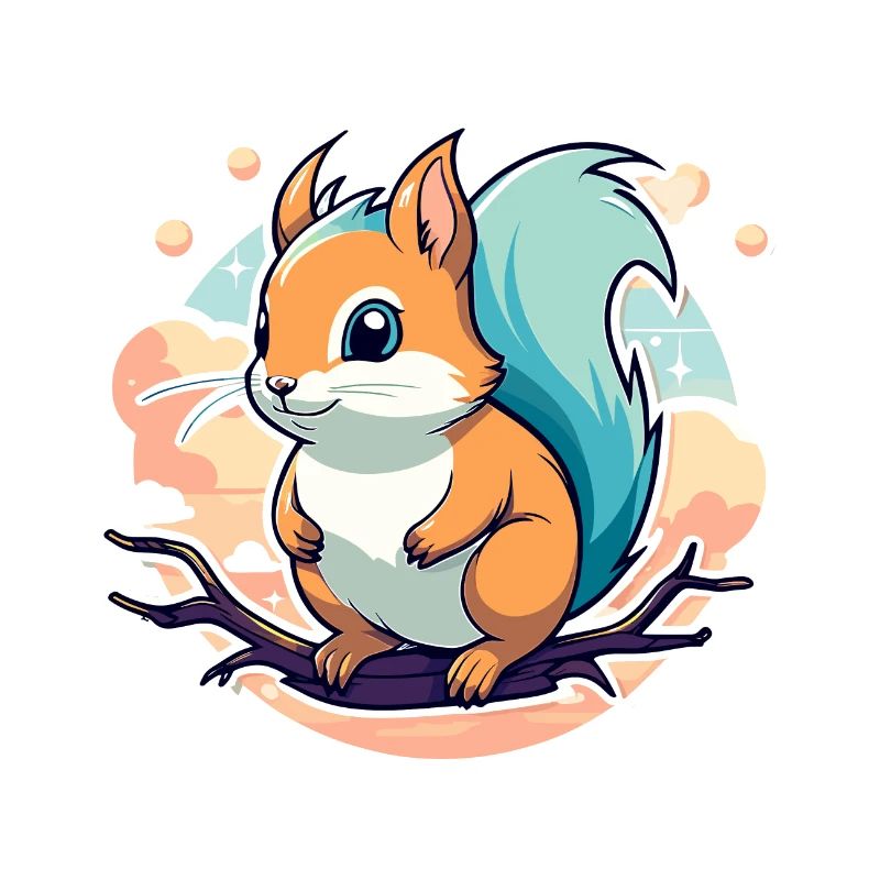 Squirrel Illustration