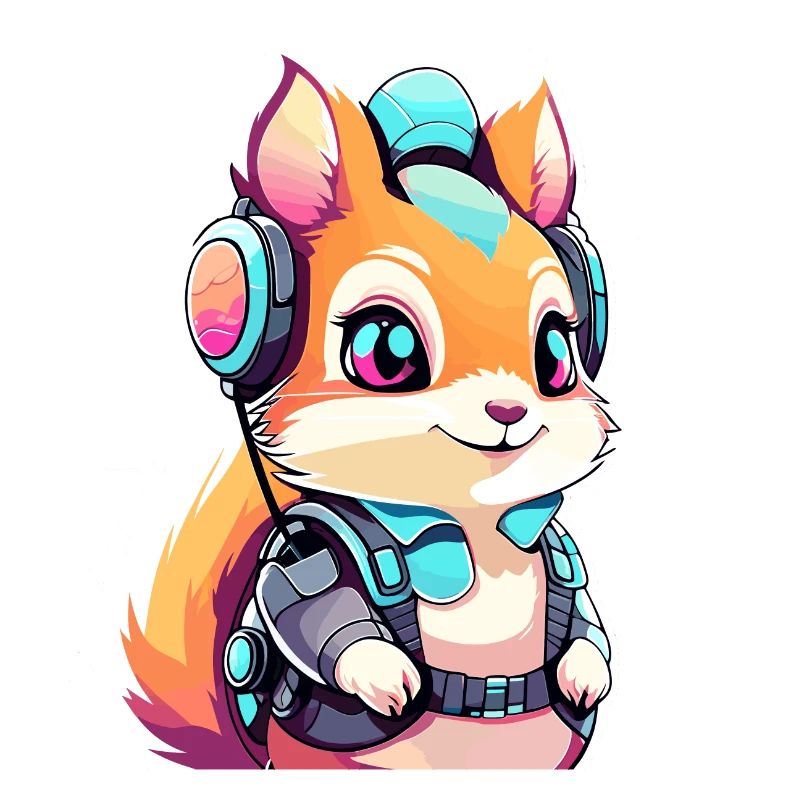 Squirrel Illustration