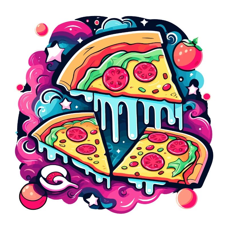 Pizza Slice Drawing