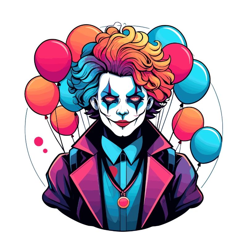 Clown Drawing