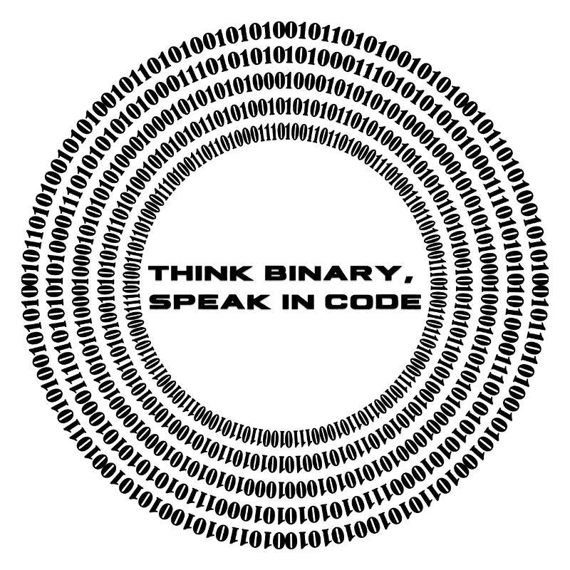 Think binary - speak in code