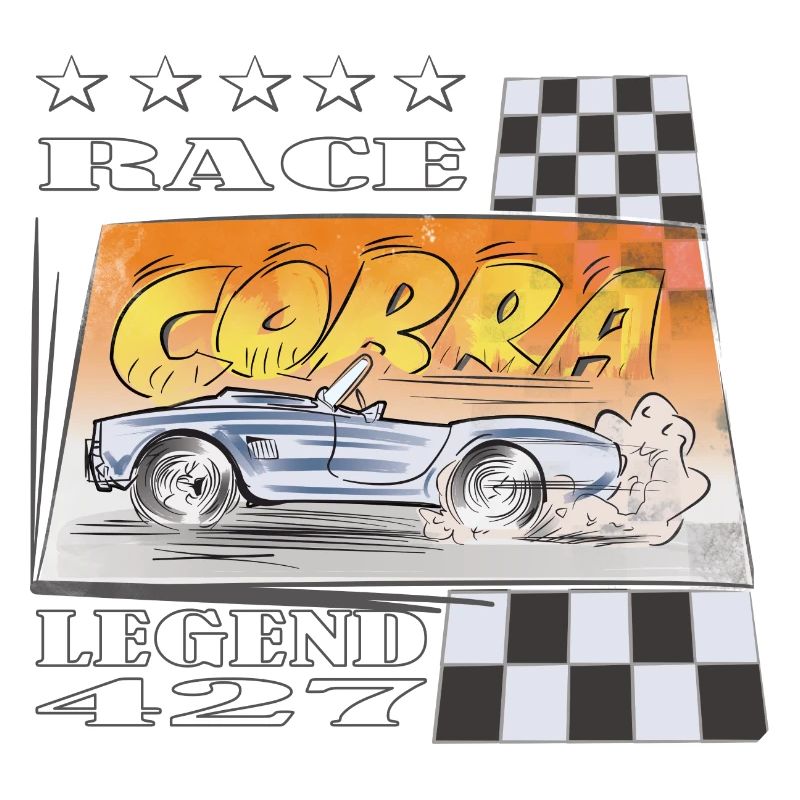 AC Cobra Comic Legende Geschenk