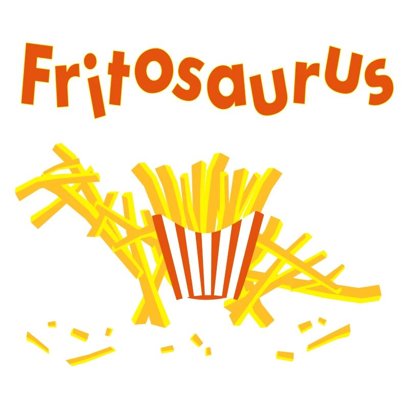 Fritosaurus - Vector both in one design