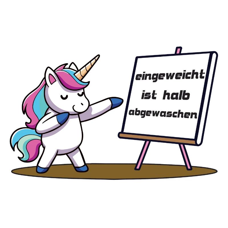Eingeweicht ist halb Abgewaschen