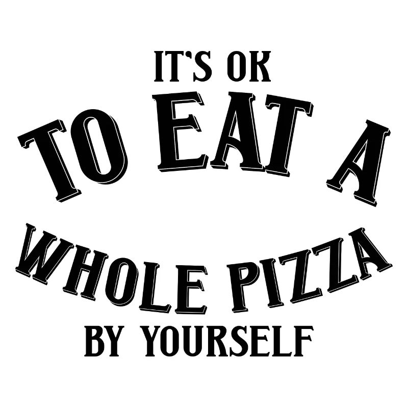 C’est correct de manger une pizza entière par vous-même