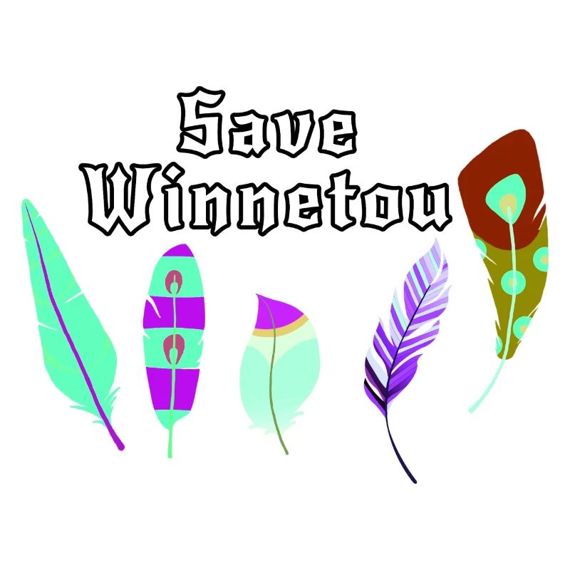 save winnetou,winnetou,federn,illustration
