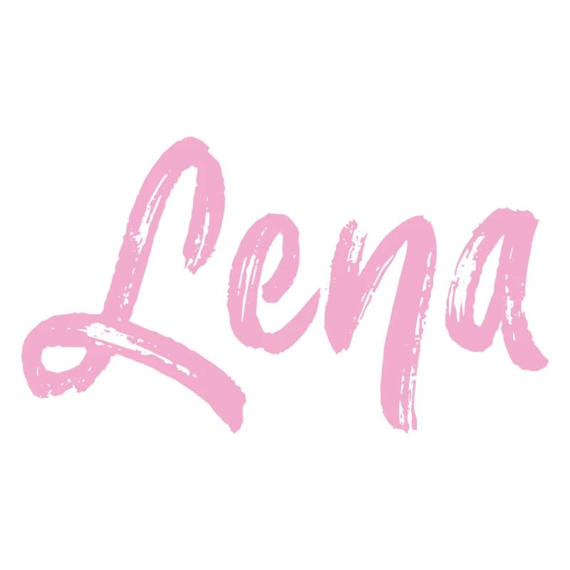 lena,name,cursive,pink,font