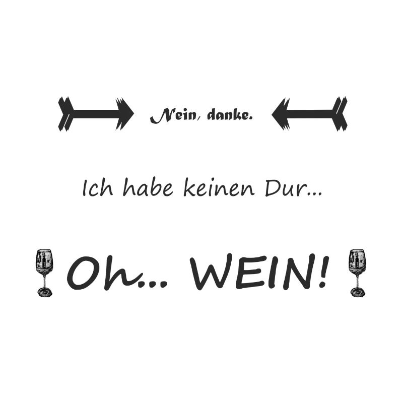 Durst, schwarz