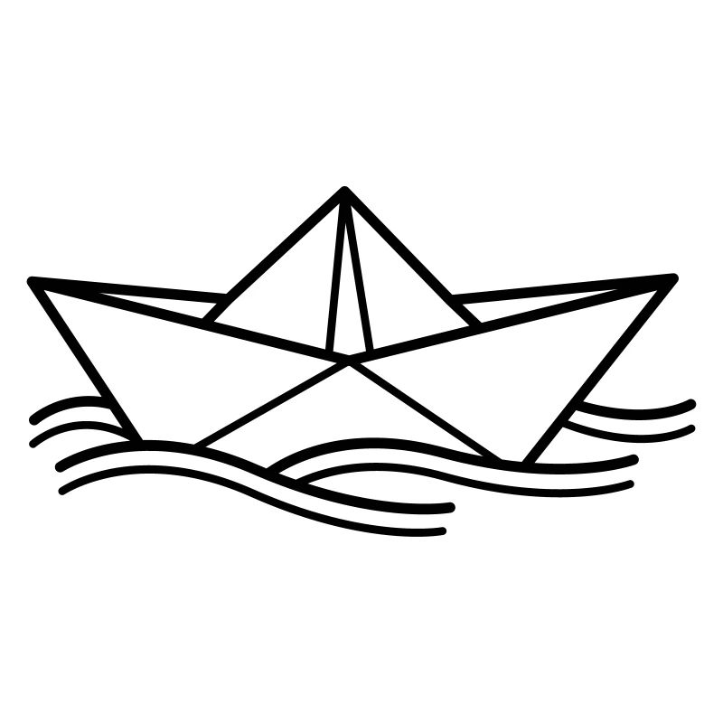 bateau de papier
