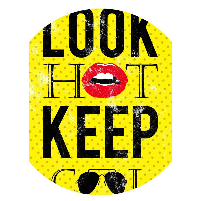 Pop Art / Comic: Look Hot, Keep Cool - Lips