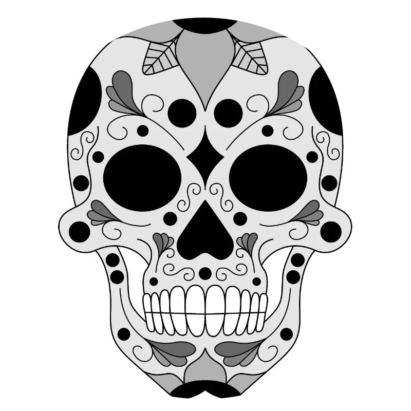 Calavera version noire