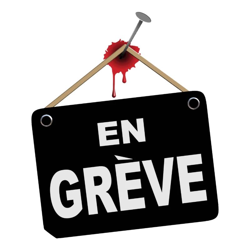 En grève
