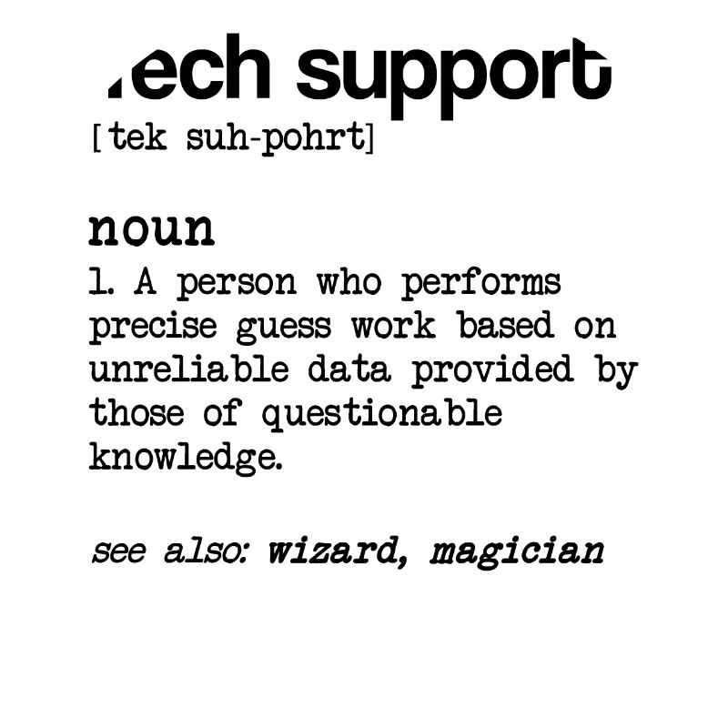 Technical support Definition of noun Technisc