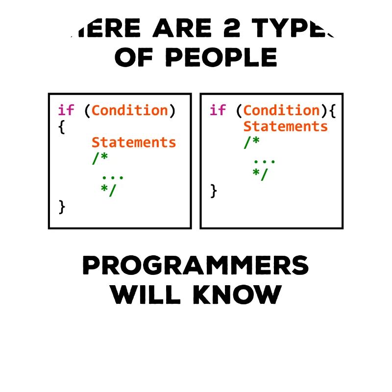 2 Arten von Personen Programmierer Programmierer f