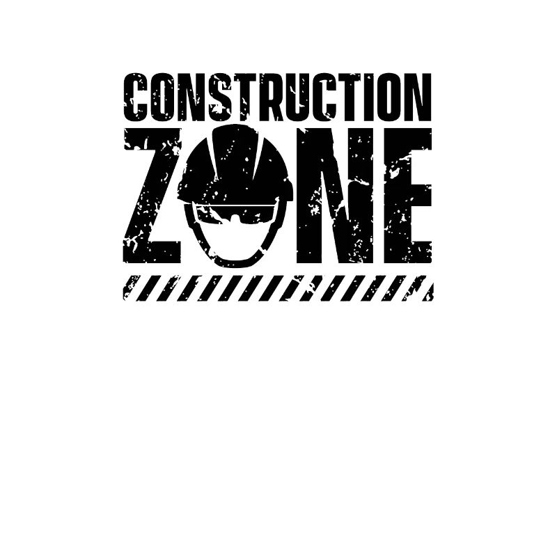 Chantiers de construction Zone Ouvriers de la construction