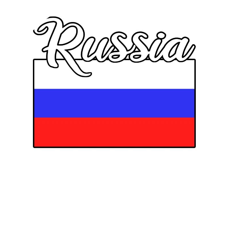 Russie Russie Drapeau