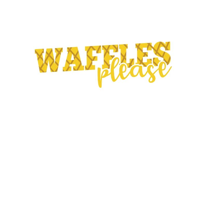 Waffles please Snack Gebäck Teig Bäcker