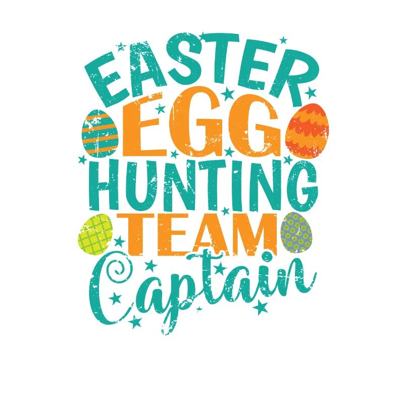 Easter Egg Hunting Team Captain Easter Bunny