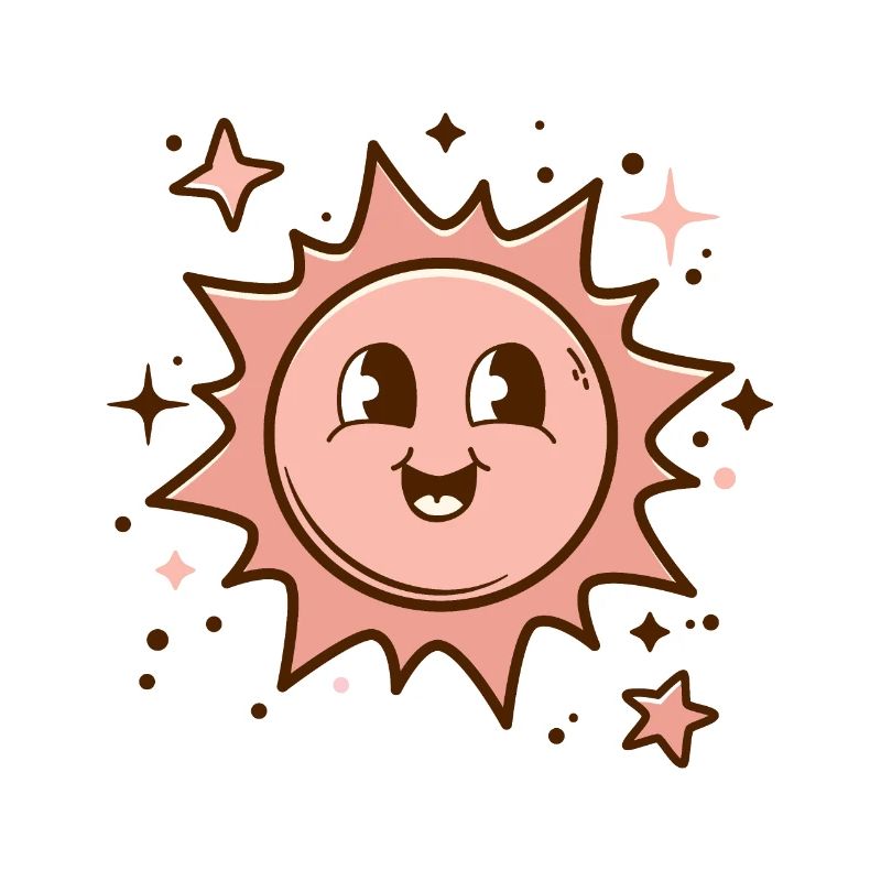 Frohe Sonne Rosa