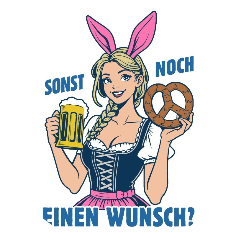 Sonst noch einen Wunsch? Dirndl, Bier und Bretzel