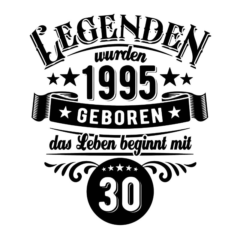 Legenden wurden 1995 geboren mit 30 beginnt Leben